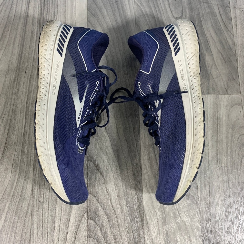 Brooks Transcend 7 Men's 12.5 Navy Running Athletic DNA LOFT Guiderails - Picture 10 of 12